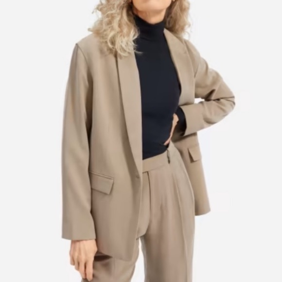 Everlane Jackets & Blazers - Everlane Easy Blazer in Clay Size 4